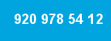 920 978 54 12